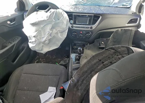 2019 Hyundai Accent Se из США, поврежденный, VIN 3KPC24A37KE069205